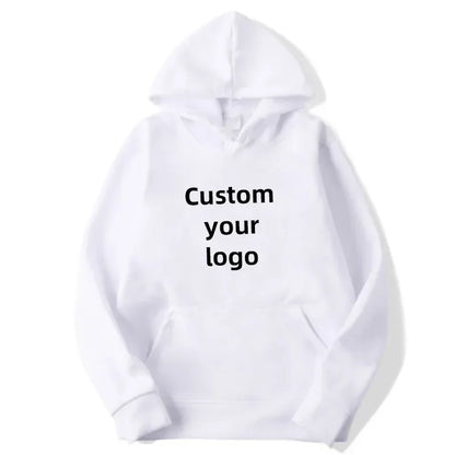 Customized hooded shirt for men and women, featuring photos and logos of your design. High end gifts in EU sizes