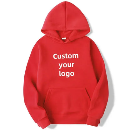 Customized hooded shirt for men and women, featuring photos and logos of your design. High end gifts in EU sizes